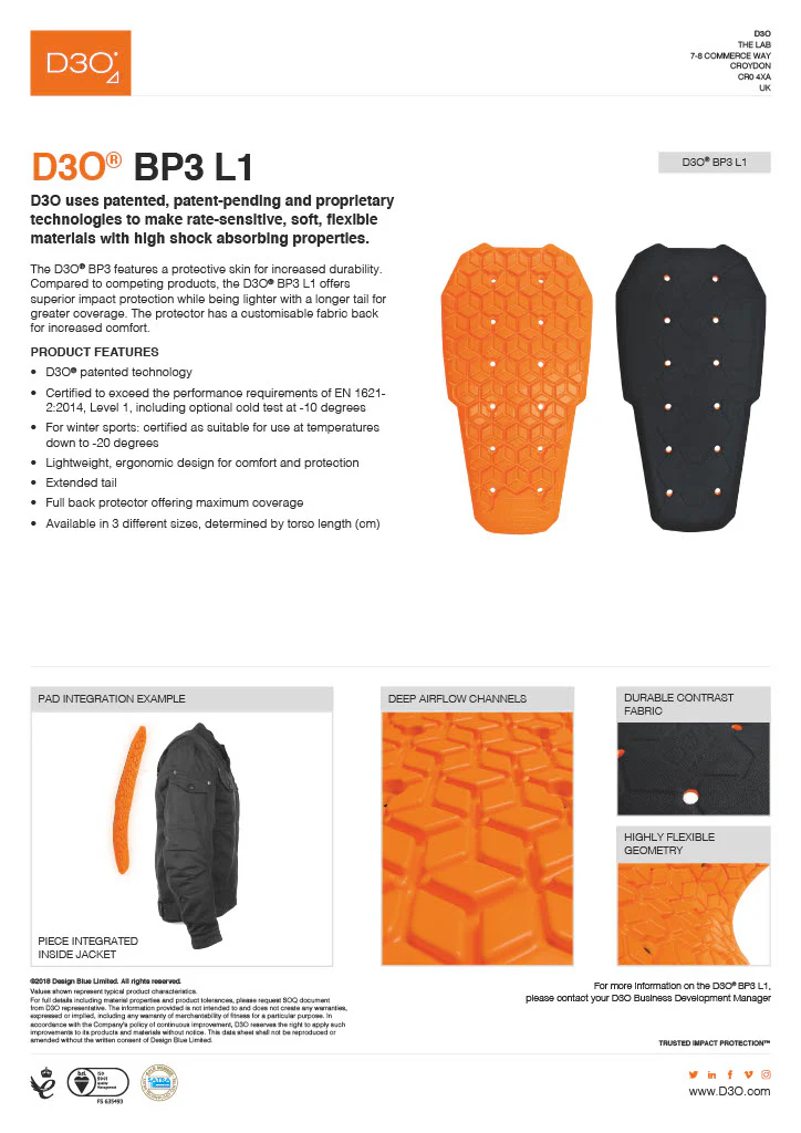 Protectie Demon Barbati Flex Force X V6 D3O XRD Top [8]