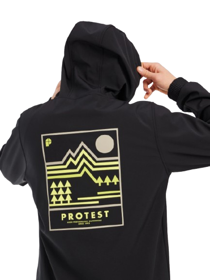 Protest Geaca Hanorac Copii Prtgalaxy True Black [3]