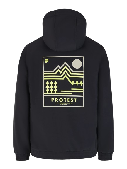 Protest Geaca Hanorac Copii Prtgalaxy True Black [4]