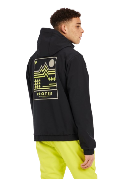 Protest Geaca Hanorac Copii Prtgalaxy True Black [5]