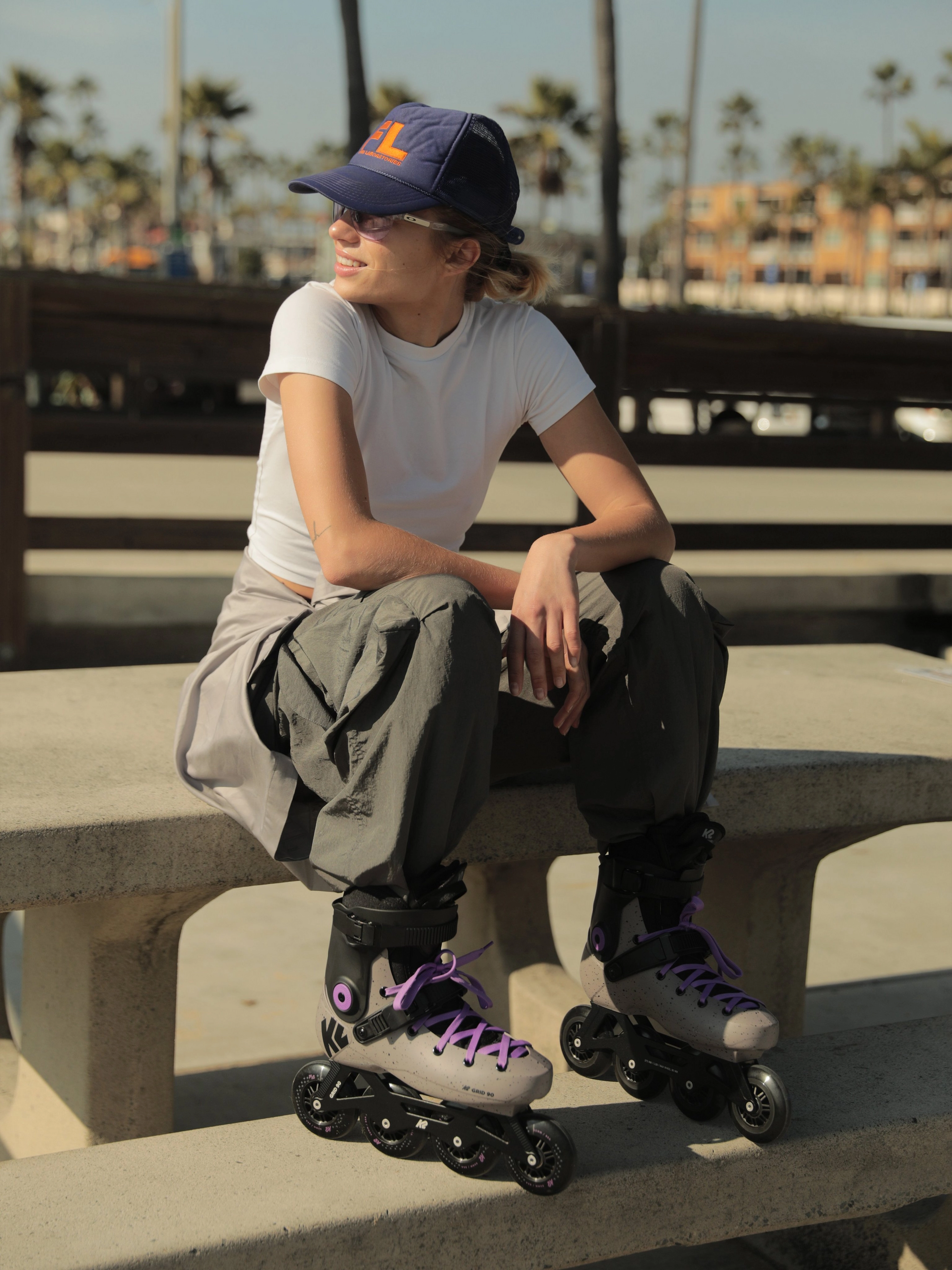 Role K2 Grid 90 Inline Grey/Purple [7]