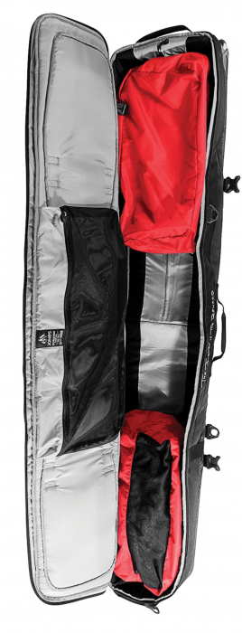 Husa Snowboard  Jones Expedition Stealth Black cu Roti [2]