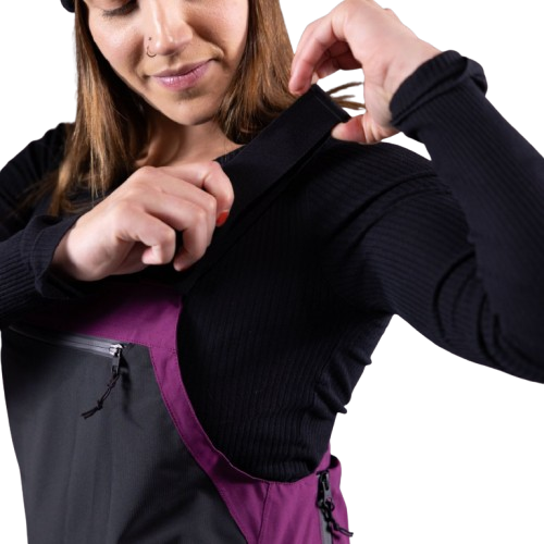 Salopeta Jones Bib Femei Mtn Surf Rec Deep Purple 20K [10]