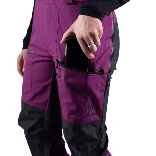Salopeta Jones Bib Femei Mtn Surf Rec Deep Purple 20K [11]
