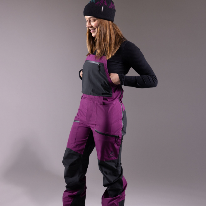 Salopeta Jones Bib Femei MTN Surf Rec Deep Purple [5]