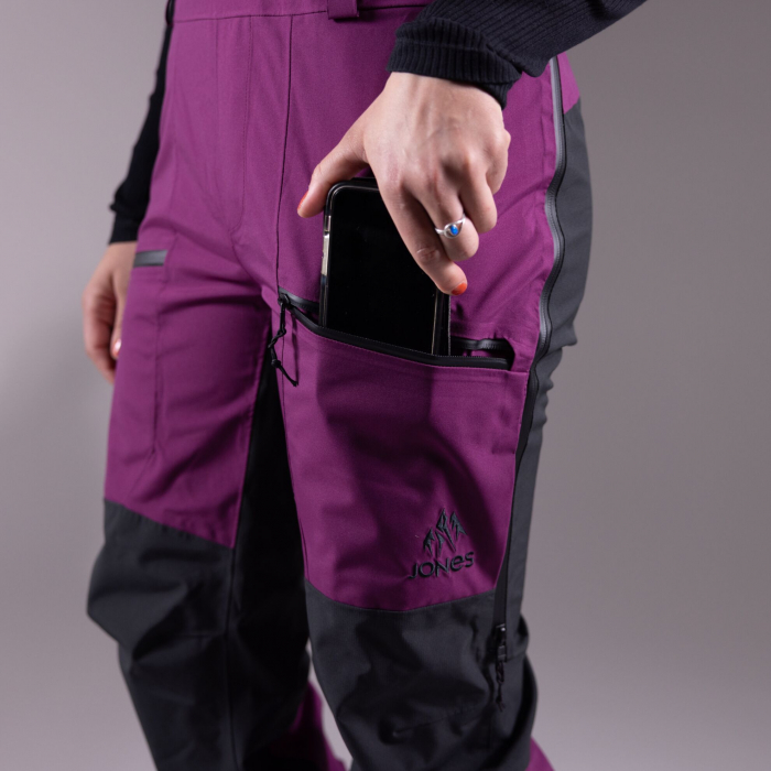 Salopeta Jones Bib Femei MTN Surf Rec Deep Purple [7]