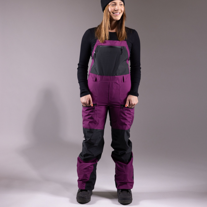 Salopeta Jones Bib Femei MTN Surf Rec Deep Purple [11]