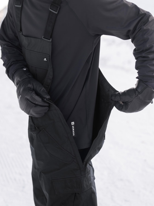 Salopeta Ski Armada Sumpter 2L Bib Black Barbati 10K [2]