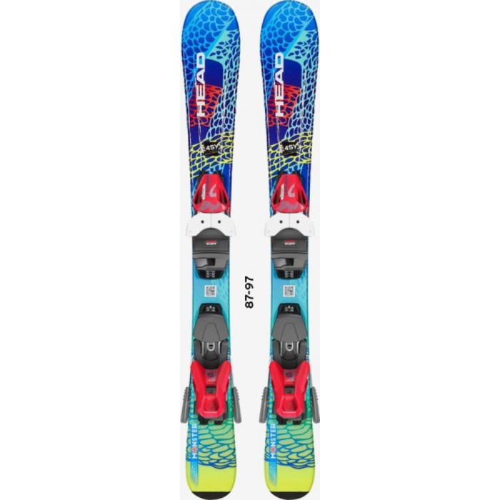 SKI HEAD JUNIORI Monster Easy JRS + JRS 4.5 GW CA [2]