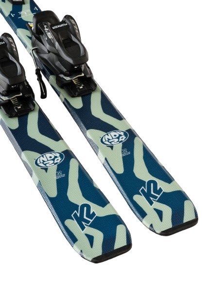 Ski K2 Indy + Legaturi Marker FDT 7.0 Copii 25/26 [3]