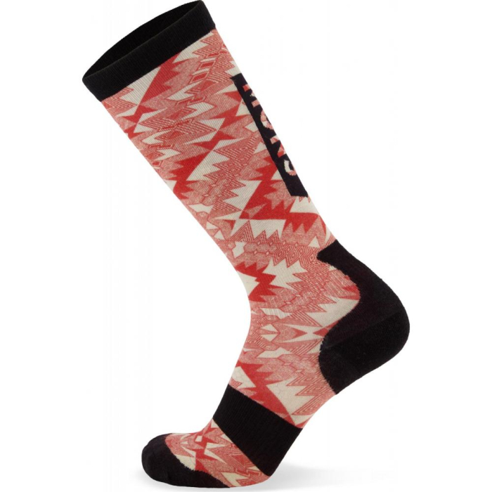 Sosete merino Mons Royale Atlas Snow Digital Retro Red Nordtek [2]