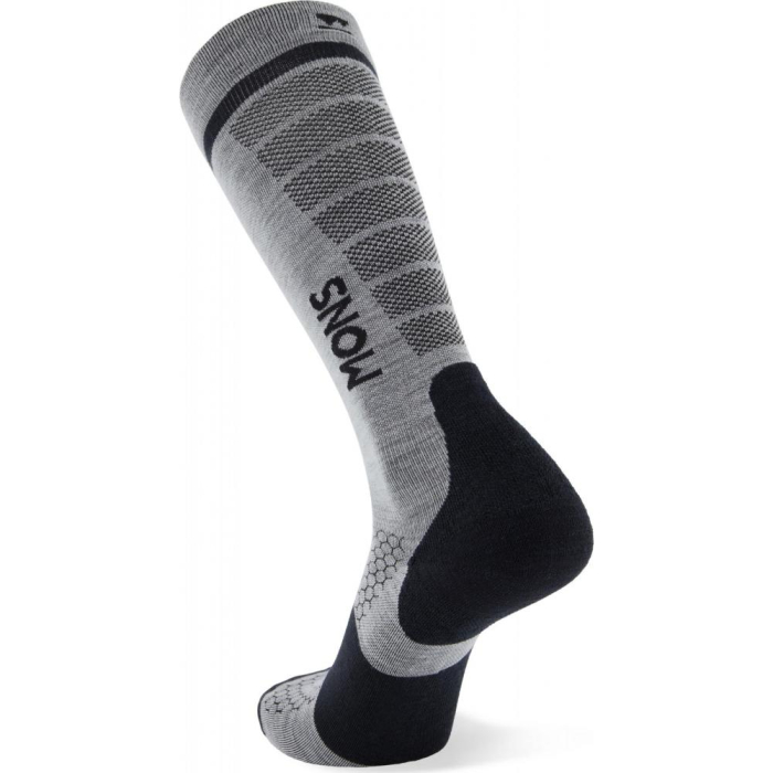 Sosete merino Mons Royale Pro Lite Snow Grey Marl [2]