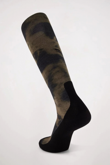 Sosete merino Mons Royale Unisex Atlas Digital Olive Tie Dye [2]