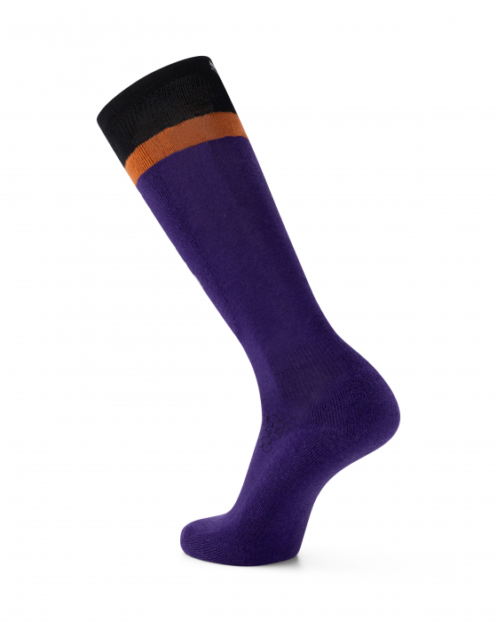 Sosete Merino Mons Royale Unisex Ultra Cushion Snow Violet [2]