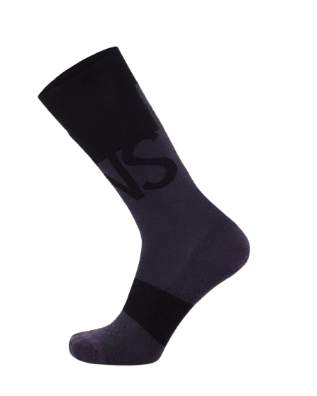 Sosete Mons Royale Ultra Cushion Merino Snow Black 9 Iron [1]