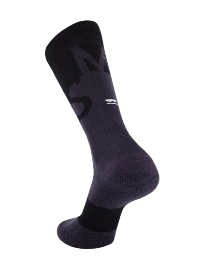 Sosete Mons Royale Ultra Cushion Merino Snow Black 9 Iron [2]