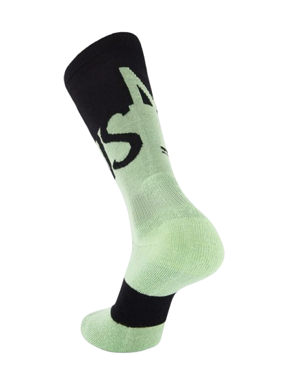 Sosete Mons Royale Ultra Cushion Merino Snow Matcha Black [2]