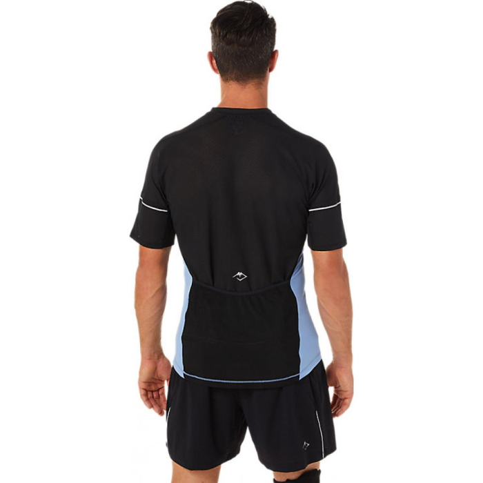 TRICOU ASICS FUJITRAIL BLUE BLACK [5]