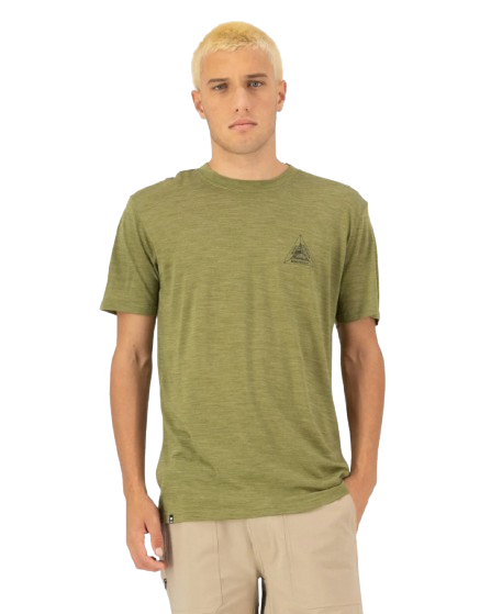 Tricou Barbati Mons Royale Zephyr Tencel Mtn Triangle Fern [2]