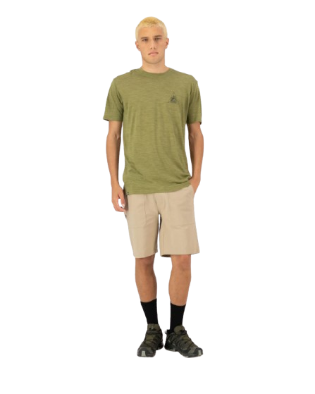 Tricou Barbati Mons Royale Zephyr Tencel Mtn Triangle Fern [4]