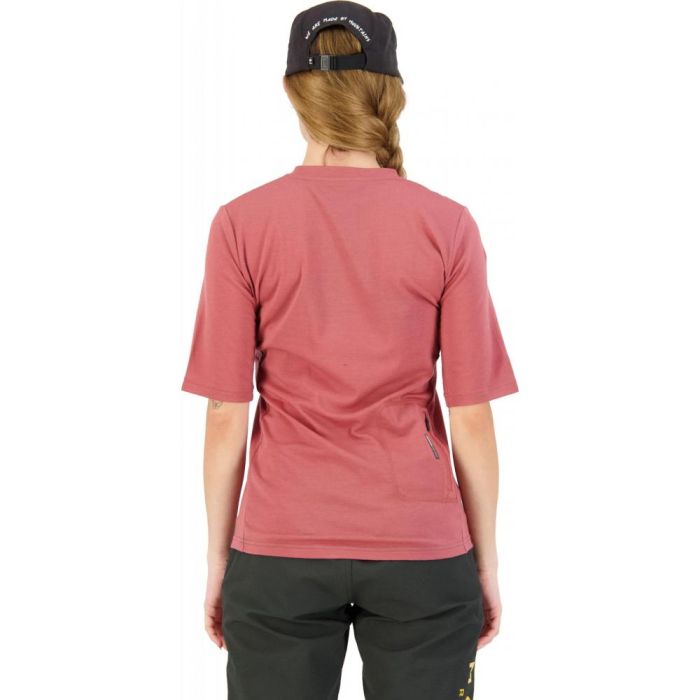 Tricou ciclism merino Mons Royale W Redwood Enduro VT Terracotta / Terrazzo [3]