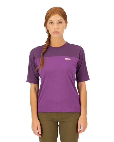 Tricou Femei Mons Royale Diversion SS ALU Ultraviolet/Boysenberry [2]