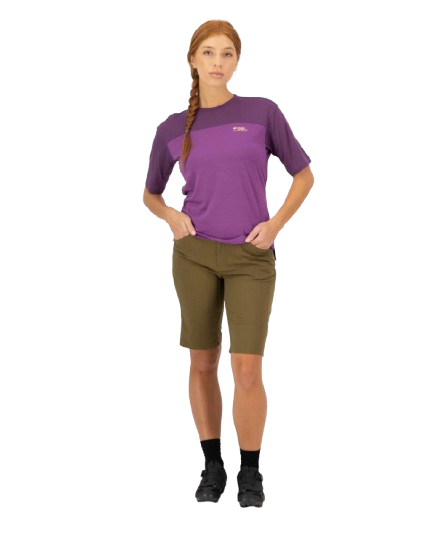 Tricou Femei Mons Royale Diversion SS ALU Ultraviolet/Boysenberry [4]