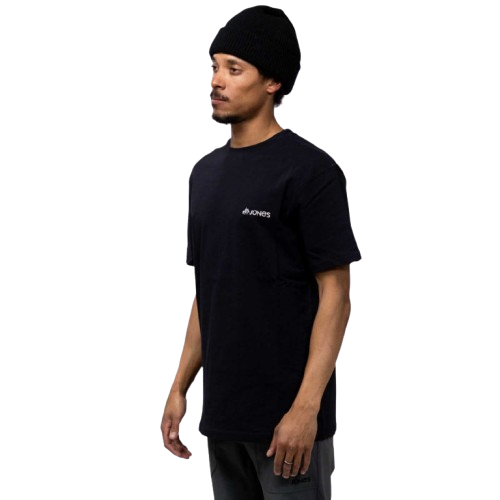 Tricou Jones Sierra Organic Cotton Stealth Black [2]