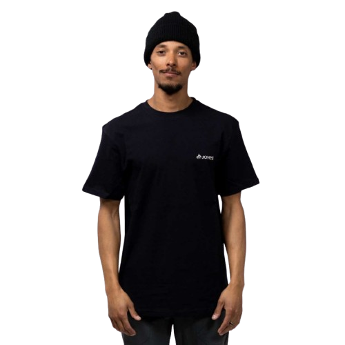 Tricou Jones Sierra Organic Cotton Stealth Black [3]