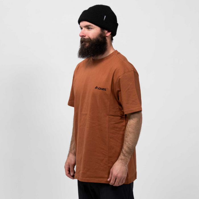 Tricou Jones M Sierra Organic Cotton Terracotta [2]