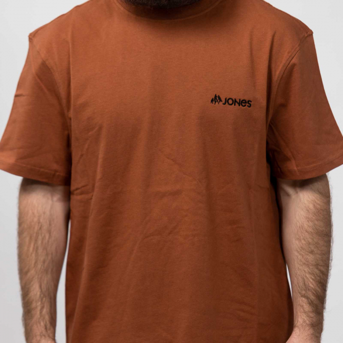 Tricou Jones M Sierra Organic Cotton Terracotta [3]