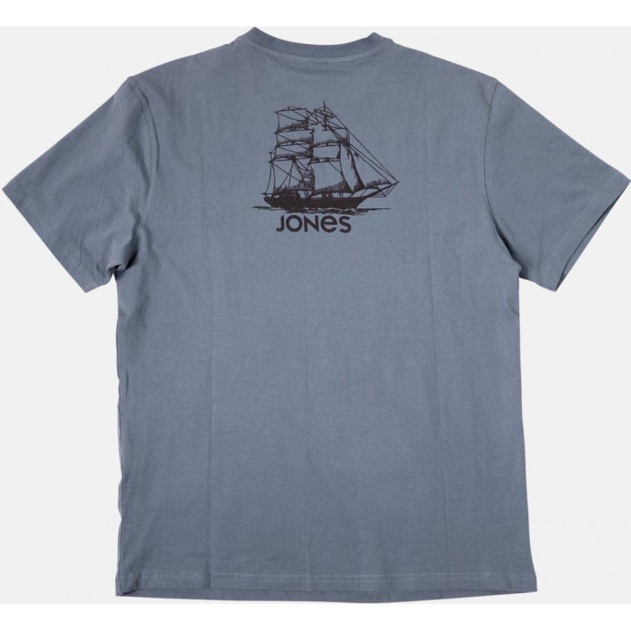 Tricou Jones TRUCKEE BACK PRINT SS ASH BLUE [2]