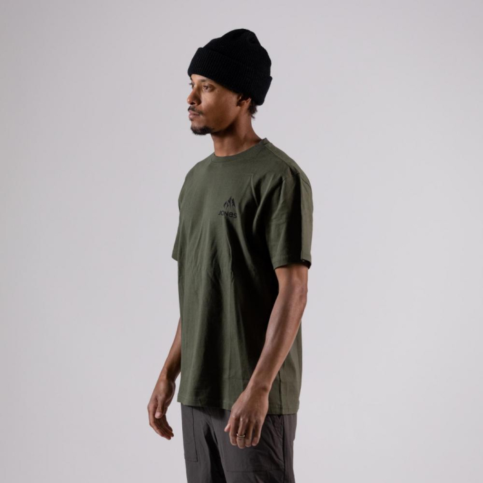 Tricou Jones TRUCKEE BACK PRINT SS PINE GREEN [5]