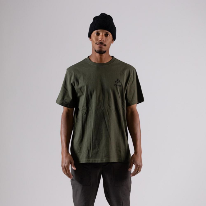 Tricou Jones TRUCKEE BACK PRINT SS PINE GREEN [4]