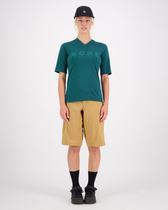 TRICOU MERINO ENDURO MONS ROYALE REDWOOD GREEN [3]