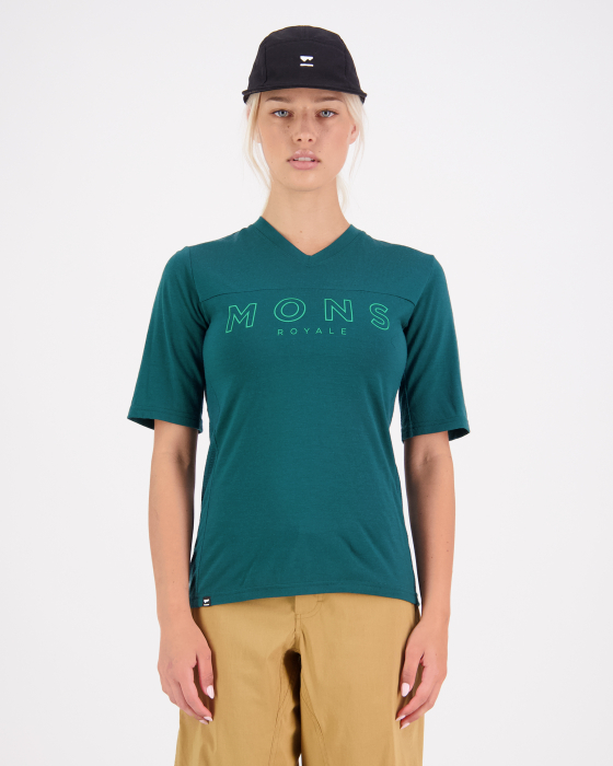 TRICOU MERINO ENDURO MONS ROYALE REDWOOD GREEN [5]