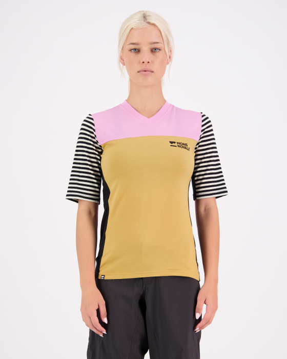 TRICOU MERINO ENDURO MONS ROYALE REDWOOD POP CLASH [4]