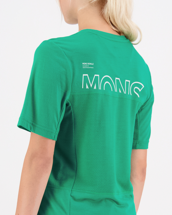 TRICOU MERINO ENDURO MONS ROYALE TARN SHIFT POP GREEN [3]