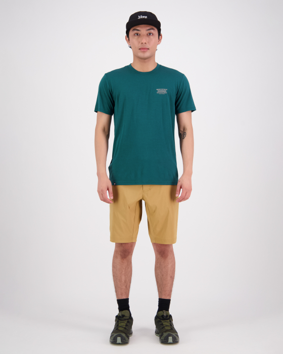TRICOU MERINO MONS ROYALE ICON ROCK EVERGREEN [3]