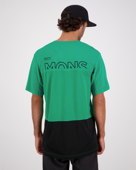 TRICOU MERINO MONS ROYALE TARN SHIFT POP GREEN [3]