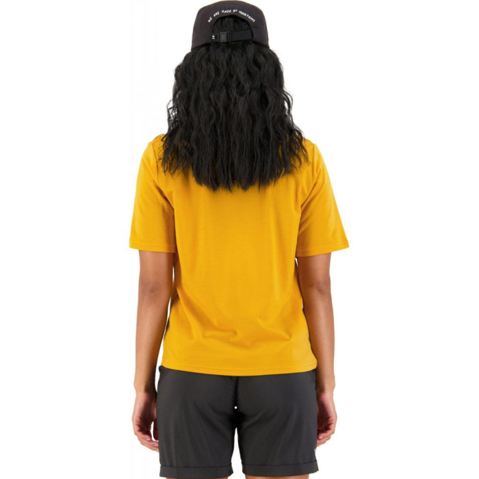 Tricou merino Mons Royale W Icon Relaxed Tee Gold [3]