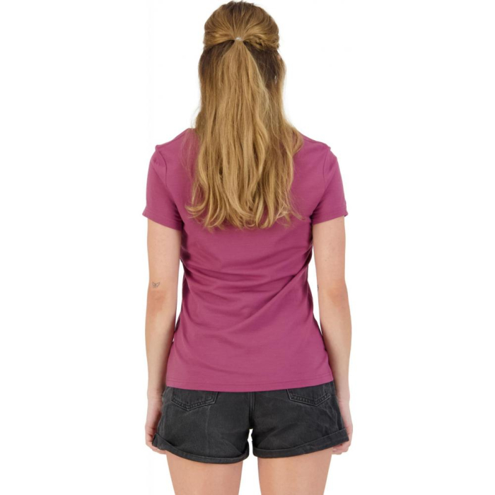Tricou merino Mons Royale W Icon Tee Berry [3]