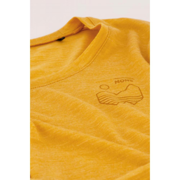 Tricou merino Mons Royale W Zephyr Merino Cool Tee Gold [5]