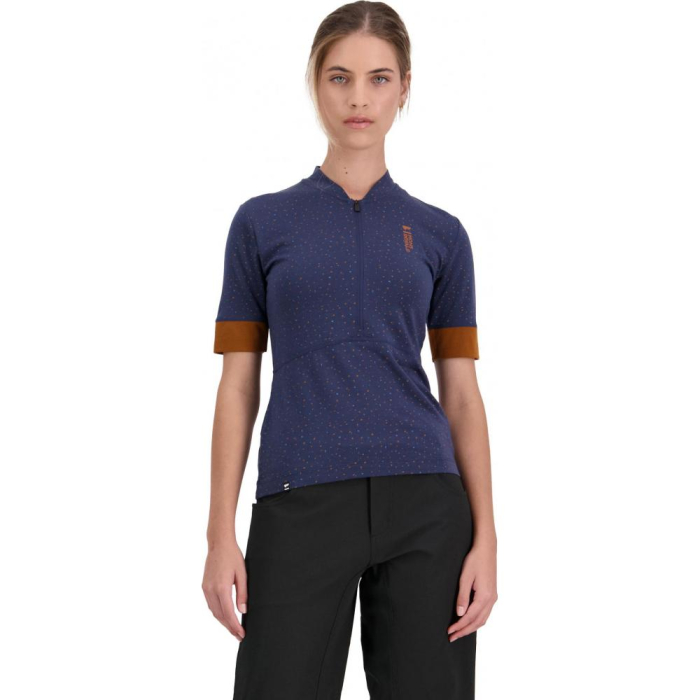 TRICOU MERINO MTB OUTDOOR MONS ROYALE HALF ZIP W MIDNIGHT [2]
