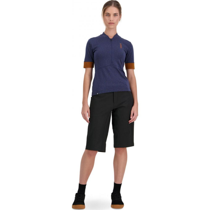 TRICOU MERINO MTB OUTDOOR MONS ROYALE HALF ZIP W MIDNIGHT [4]