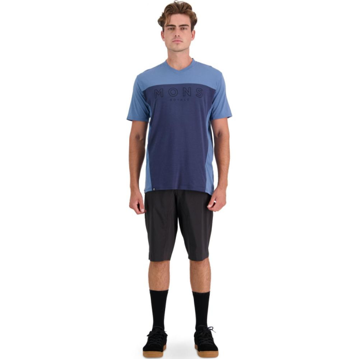 TRICOU MERINO MTB OUTDOOR MONS ROYALE VT BLUE [4]