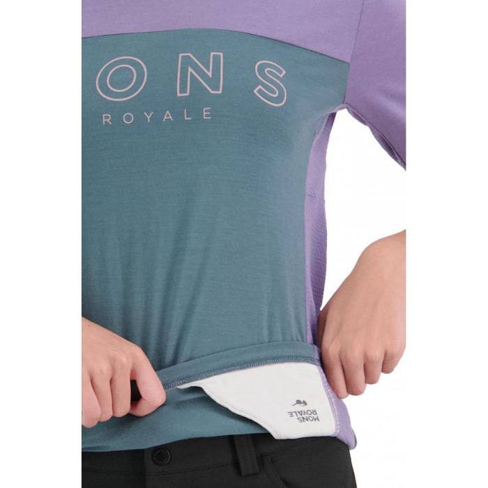 TRICOU MERINO OUTDOOR MTB THISTLE MONS ROYALE [4]