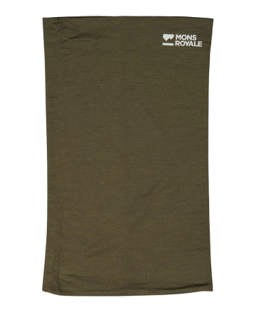 Bandana Merino Mons Royale Double Up Dark Olive [0]