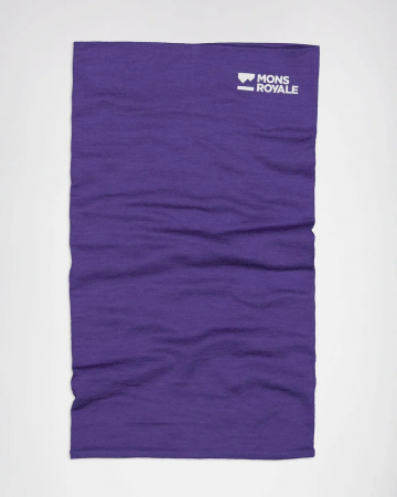 Bandana Merino Mons Royale Double Up Violet [1]