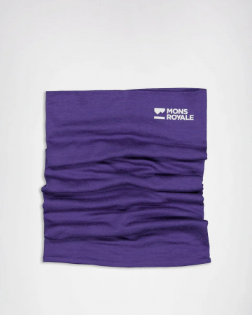 Promotii - Bandana Merino Mons Royale Double Up Violet